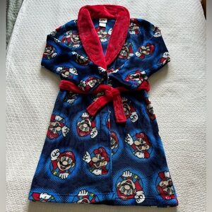 Super Mario Bros Kids Robe